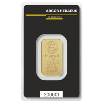 Münze: Agor Heraeus Goldbarren