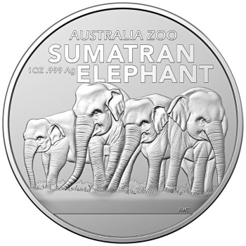 Münze: Sumatra Elefant 2022
