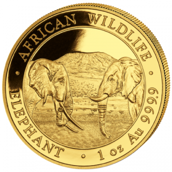 Münze: Somalia Elefant 2020