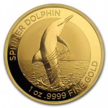 Münze: Australien Dolphin 2020 mit Zertifikat und Etui