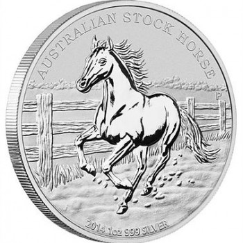 Münze: Australian Stock Horse 2014