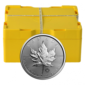 Münze: Canada Maple Leaf 2021 Masterbox 500 Stück