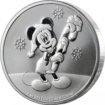 Münze: Disney Mickey Mouse Christmas 2020