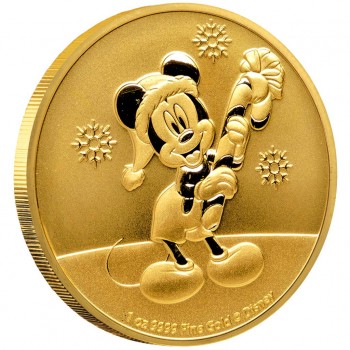 Münze: Disney Mickey Mouse Christmas 2020