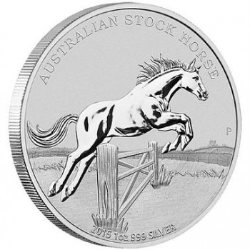 Münze: Australien Stock Horse 2015