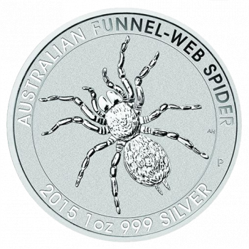 Münze: Australian Trichternetzspinne 2015