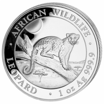 Münze: Somalia African Wildlife Leopard 2021