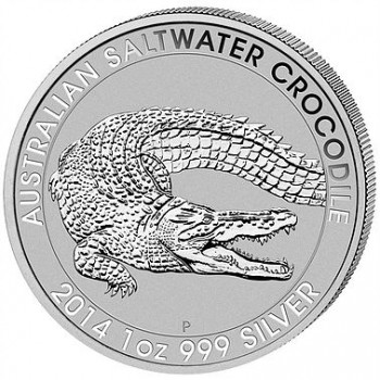 Münze: Australien Salzwasser Krokodil 2014