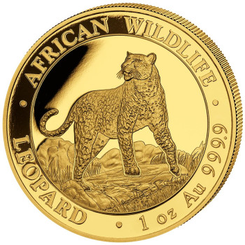 Münze: Somalia African Wildlife Leopard 2023