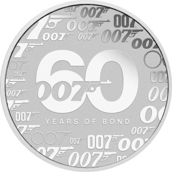 Münze: James Bond 007 60 Jahre Kinofilm 2022