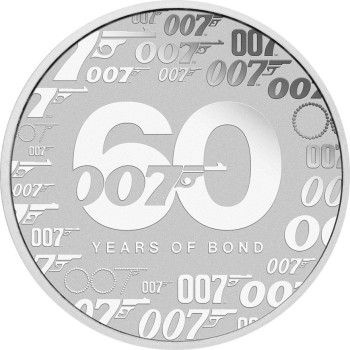 Münze: James Bond 007 60 Jahre Kinofilm 2022