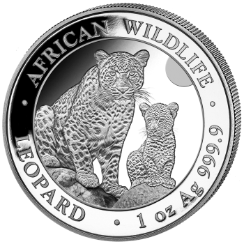 Münze: Somalia African Wildlife Leopard 2024