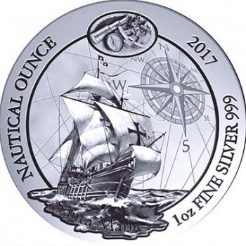 Münze: Nautical Ounce Santa Maria 2017