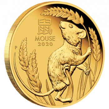 Münze: Lunar III Mouse 2020