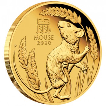 Münze: Lunar III Mouse 2020